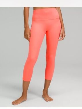 lululemon athletica Align™ 23” cropped legging — Raspberry